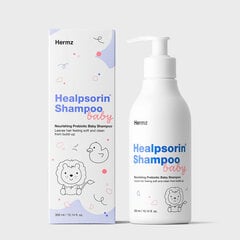 Шампунь для волос для младенцев Hermz Healpsorin Baby Hair Shampoo, 300 мл цена и информация | Косметика для мам и детей | pigu.lt