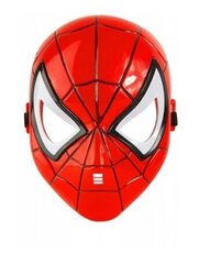 Маска Человека-паука, со светодиодной подсветкой, красная цена и информация | Карнавальные костюмы | pigu.lt