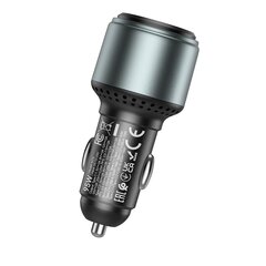 Автомобильная зарядка Hoco NZ9 95W 2xType-C/1xUSB-A  черная цена и информация | Зарядные устройства для телефонов | pigu.lt