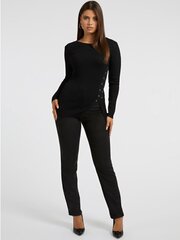 Guess Jeans женский свитер Es Irmine Rn Jet 563935144, чёрный цена и информация | Свитера женские | pigu.lt