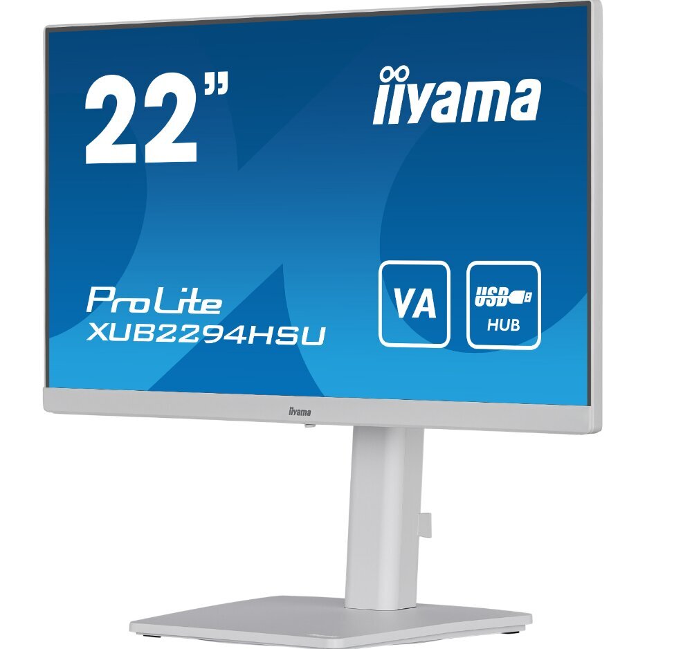 Iiyama ProLite XUB2294HSU-W2 цена и информация | Monitoriai | pigu.lt