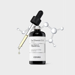 Осветляющая и укрепляющая сыворотка с 23% витамина C COSRX The Vitamin C 23 Serum цена и информация | Сыворотки для лица, масла | pigu.lt