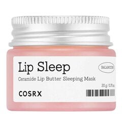 Naktinė lūpų kaukė Cosrx Balancium Ceramide Lip Butter Sleeping Mask, 20 g kaina ir informacija | Lūpų dažai, blizgiai, balzamai, vazelinai | pigu.lt