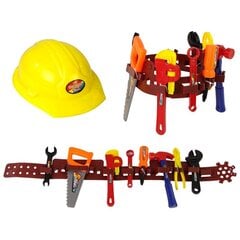 Vaikiškas įrankių rinkinys su diržu ir šalmu kaina ir informacija | Žaislai berniukams | pigu.lt