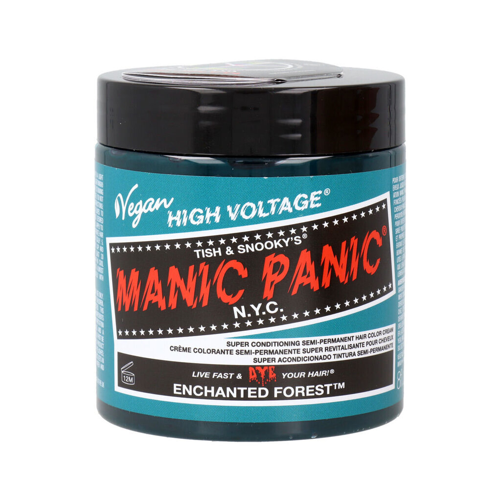 Pusiau ilgalaikiai plaukų dažai Manic Panic Panic High Mėlyni, 237 ml kaina ir informacija | Plaukų dažai | pigu.lt