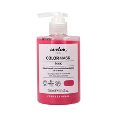 Plaukų kaukė Evelon Pro Color Without Ammonia Pink Mask, 300 ml kaina ir informacija | Priemonės plaukų stiprinimui | pigu.lt