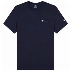 Crewneck t-shirt champion legacy for men's navy 218539bs501 218539BS501 цена и информация | Футболка мужская | pigu.lt