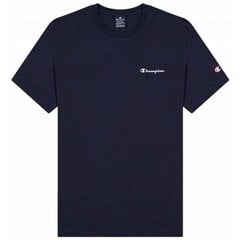 Crewneck t-shirt champion legacy for men's navy 218539bs501 218539BS501 цена и информация | Мужские футболки | pigu.lt