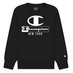 Crewneck sweatshirt champion legacy for children's black 306172kk001 306172KK001 цена и информация | Свитеры, жилетки, пиджаки для мальчиков | pigu.lt