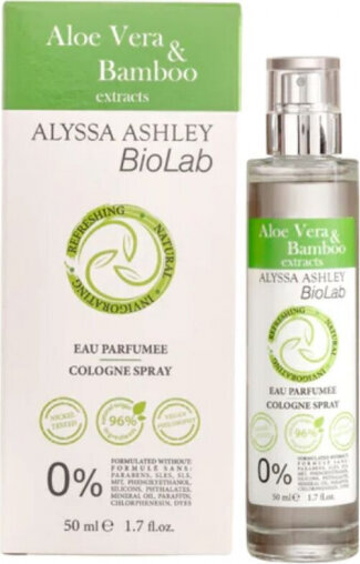 Odekolonas Alyssa Ashley Biolab Aloe & Bamboo EDC moterims/vyrams, 50 ml цена и информация | Kvepalai moterims | pigu.lt