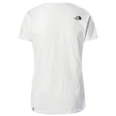 W s/s sd tee the north face for women's white nf0a4t1afn4 NF0A4T1AFN4 цена и информация | Спортивная одежда для женщин | pigu.lt