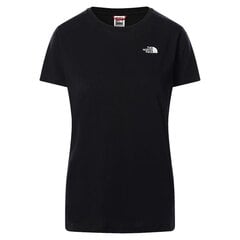 Marškinėliai moterims The North Face NF0A4T1AJK3, juodi kaina ir informacija | Sportinė apranga moterims | pigu.lt