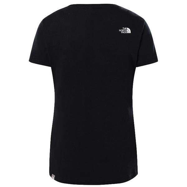 Marškinėliai moterims The North Face NF0A4T1AJK3, juodi kaina ir informacija | Sportinė apranga moterims | pigu.lt