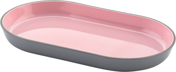 Bigbuy Home serviravimo lėkštė, 24 x 14 x 2,5 cm kaina ir informacija | Indai, lėkštės, pietų servizai | pigu.lt