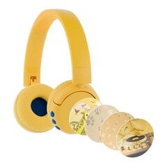 BuddyPhones kids headphones wireless POPFun (Yellow) цена и информация | Наушники | pigu.lt