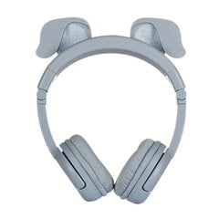 BuddyPhones kids headphones wireless Play Ears Plus dog (Blue) цена и информация | Наушники | pigu.lt