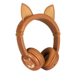 BuddyPhones Play Ears Plus Fox kaina ir informacija | Ausinės | pigu.lt