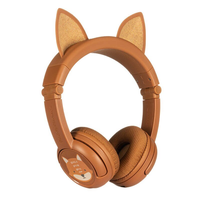 BuddyPhones Play Ears Plus Fox цена и информация | Ausinės | pigu.lt