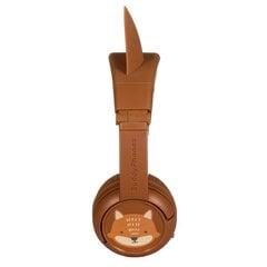 BuddyPhones kids headphones wireless Play Ears Plus fox (Brown) цена и информация | Наушники | pigu.lt