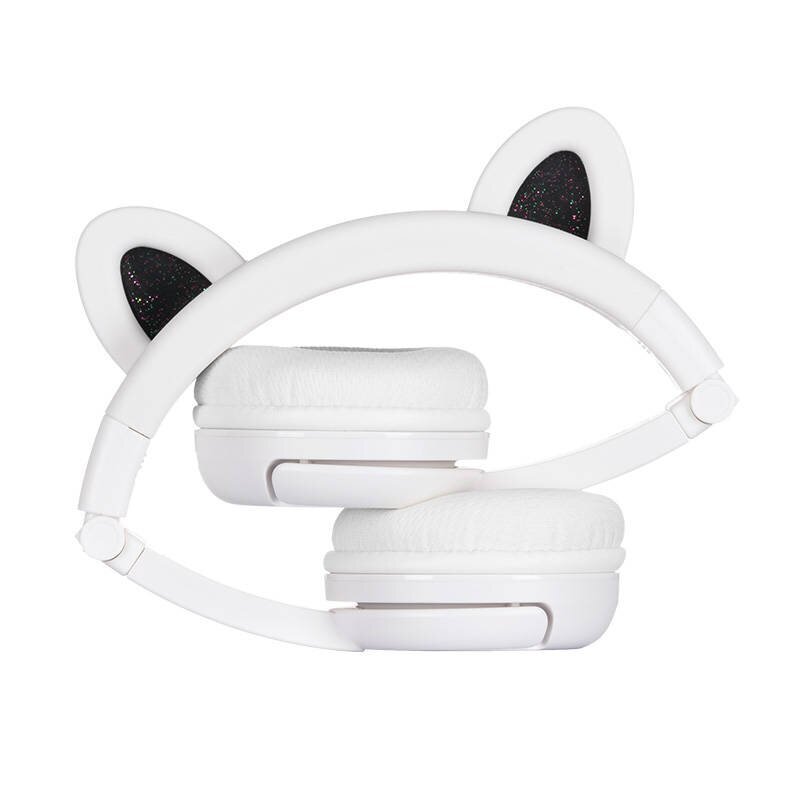 BuddyPhones Play Ears Plus Panda kaina ir informacija | Ausinės | pigu.lt