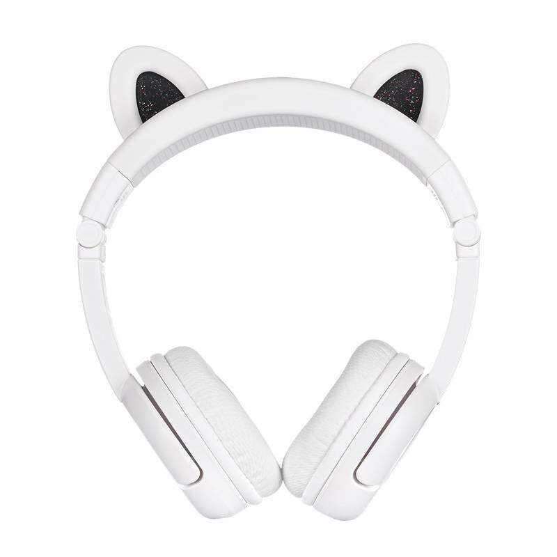 BuddyPhones Play Ears Plus Panda kaina ir informacija | Ausinės | pigu.lt