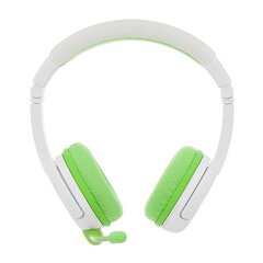 BuddyPhones kids headphones wireless School+ (Green) цена и информация | Наушники | pigu.lt