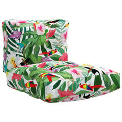 Pagalvėlės sofai iš palečių vidaXL, 2 vnt., įvairių spalvų kaina ir informacija | Pagalvės, užvalkalai, apsaugos | pigu.lt