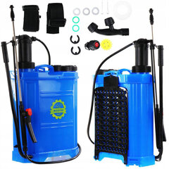 Sodo purkštuvas Meister Tools, 16L, mėlynas цена и информация | Оборудование для полива | pigu.lt