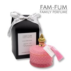 Sojų vaško žvakė FAM · FUM Once in Venice, 110g цена и информация | Подсвечники, свечи | pigu.lt