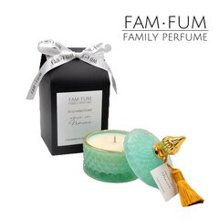 Sojų vaško žvakė FAM · FUM Once in Venice, 110g цена и информация | Подсвечники, свечи | pigu.lt