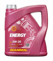 Mannol Energy 5W-30 Fully Synthetic variklių alyva, 4L kaina ir informacija | Variklinės alyvos | pigu.lt