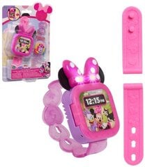 Minnie Mouse laikrodis mergaitėms, rožinis kaina ir informacija | Aksesuarai vaikams | pigu.lt
