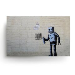 Reprodukcija Graffiti Robot kaina ir informacija | Reprodukcijos, paveikslai | pigu.lt