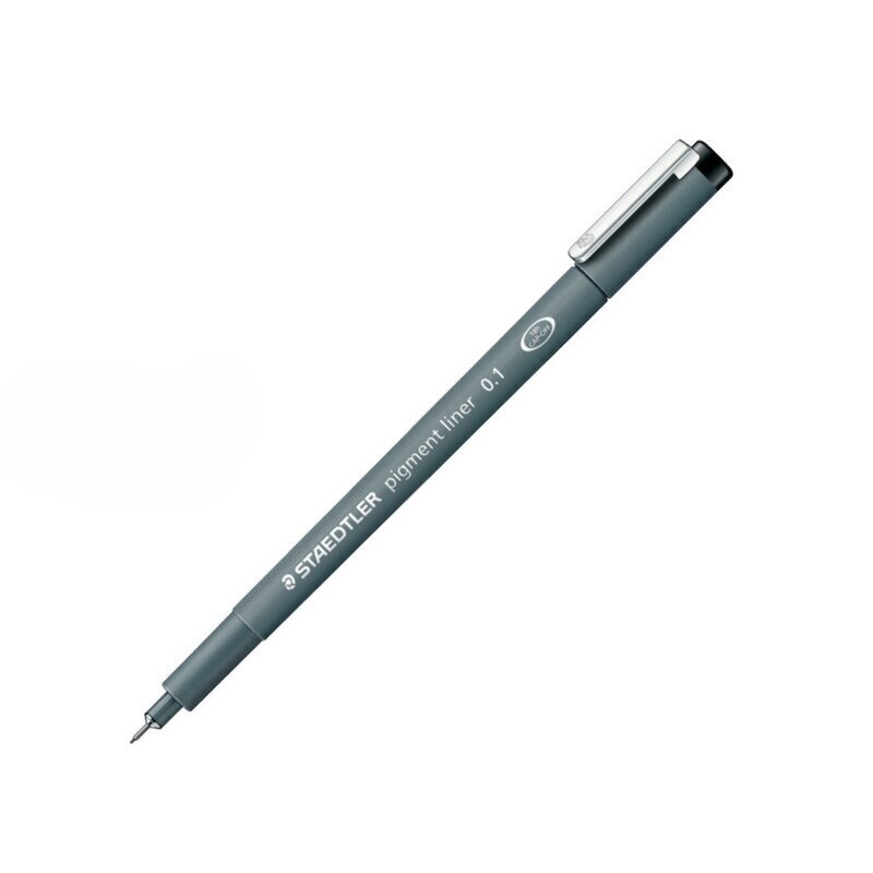 Vienkartinis rašiklis Staedler pigment liner, 1,2 mm, 10 vnt. kaina ir informacija | Rašymo priemonės | pigu.lt