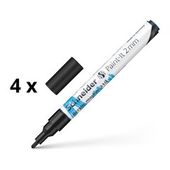 Акриловый маркер Schneider Paint-I 310, 2 мм, 4 шт. цена и информация | Письменные принадлежности | pigu.lt