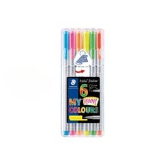 Flomasterio-tipo rašiklių rinkinys Staedtler Triplus Neon colours, 0,3 mm, 10 vnt. kaina ir informacija | Rašymo priemonės | pigu.lt