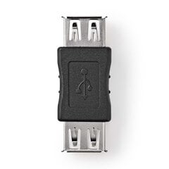 Adapteris F-F, USB-A / USB 2.0 kaina ir informacija | Adapteriai, USB šakotuvai | pigu.lt