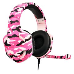 Subsonic Gaming Headset Pink Power kaina ir informacija | Ausinės | pigu.lt