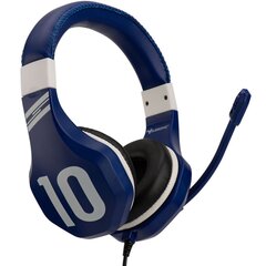 Subsonic Gaming Headset Football Blue kaina ir informacija | Ausinės | pigu.lt