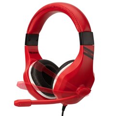 Subsonic Gaming Headset Football Red kaina ir informacija | Ausinės | pigu.lt