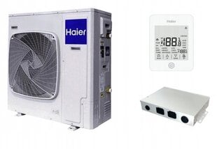 Моноблочный тепловой насос Haier воздух-вода 5кВт AU052FYCRB(HW)+YR-E27+ATW-A01 цена и информация | Отопительные котлы и аккумуляторные баки | pigu.lt