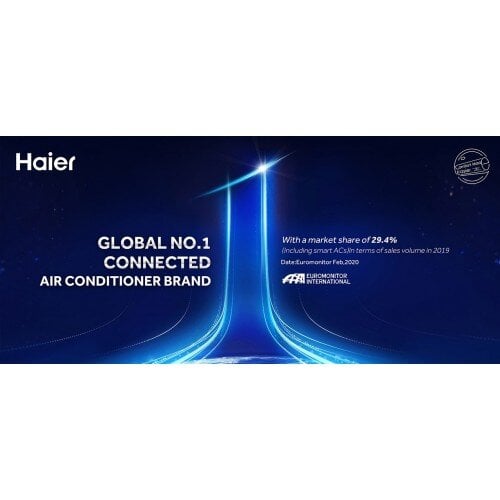 Haier monoblokas 5kW šilumos siurblys oras-vanduo AU052FYCRB(HW)+YR-E27+ATW-A01 цена и информация | Šildymo katilai ir akumuliacinės talpos | pigu.lt