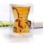3D vyro figūrėlės stiklinė, 100 ml kaina ir informacija | Taurės, puodeliai, ąsočiai | pigu.lt