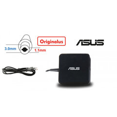 ASUS 19V /45W / 2.37A / 3.0x1.1 mm kištukas / nešiojamo kompiuterio pakrovėjas (originalus) цена и информация | Зарядные устройства для аккумуляторов | pigu.lt