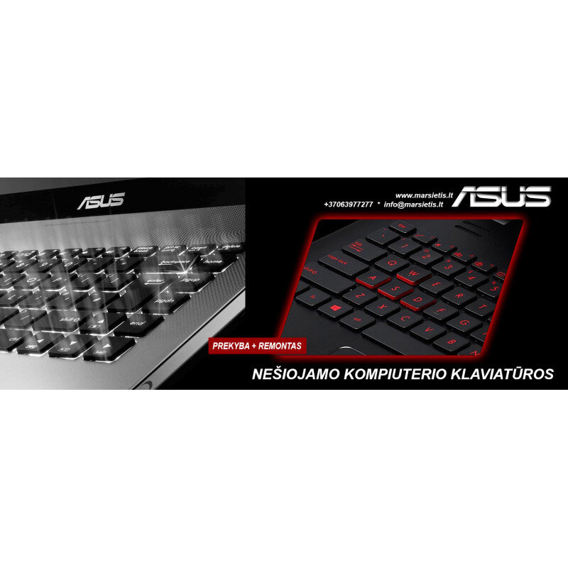 Asus K52/ K53/ K52J kaina ir informacija | Komponentų priedai | pigu.lt