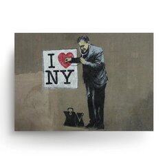 Настенный плакат Banksy граффити Нью-Йорк Декор интерьера - 60 х 43 см цена и информация | Репродукции, картины | pigu.lt