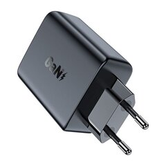 Адаптер питания ACEFAST 2 x USB-C QC4.0 PD (45W) - Черный цена и информация | Зарядные устройства для телефонов | pigu.lt