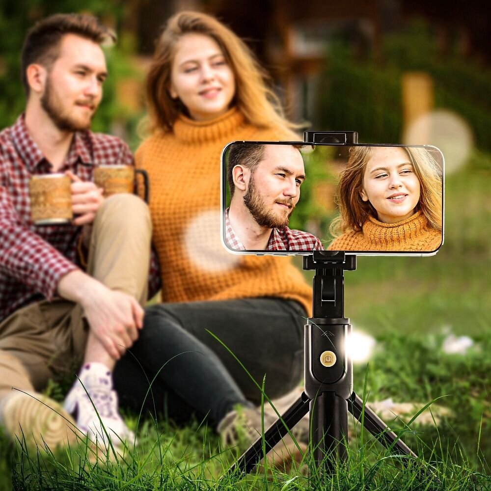 Beep Selfie Stick Tripod kaina ir informacija | Asmenukių lazdos (selfie sticks) | pigu.lt