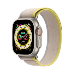 Beep Trail Loop Watch Band Yellow kaina ir informacija | Išmaniųjų laikrodžių ir apyrankių priedai | pigu.lt