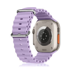 Beep Ocean Band Watch Band Purple kaina ir informacija | Išmaniųjų laikrodžių ir apyrankių priedai | pigu.lt